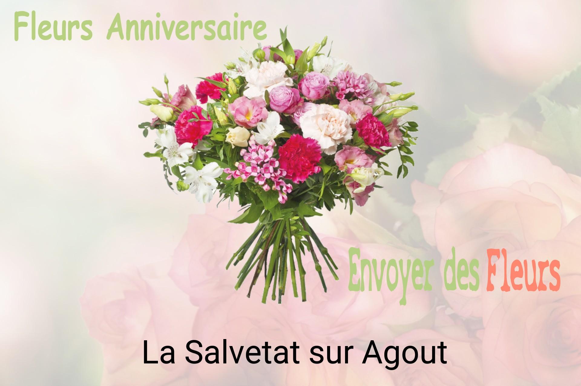 Bouquet de fleurs d’anniversaire livré à La Salvetat-sur-Agout